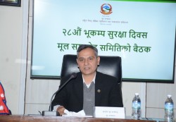 विपद् सम्बन्धी कानूनी र संरचनागत व्यवस्थाको प्रभावकारी कार्यान्वयन मुख्य चुनौती हो : गृहमन्त्री