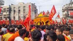 गहवामाई मन्दिरको ११ औं वार्षिकोत्सवको अवसरमा वीरगन्जमा ऐतिहासिक रथ यात्रा