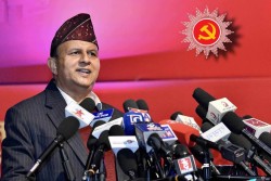 महासचिव पोखरेलको प्रश्न : देश जलिरहेको बेला उत्सव कसरी मनाउन सकिन्छ?