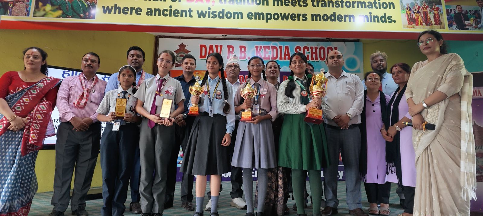 ‘वाग्मिता–रत्नम्’ वक्तृत्वकला प्रतियोगितामा सान्वी झा प्रथम