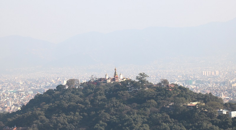 काठमाण्डौमा हिजोभन्दा आज केही न्यानो, दिउँसोपछि तराई मधेशको आकाश खुल्ने