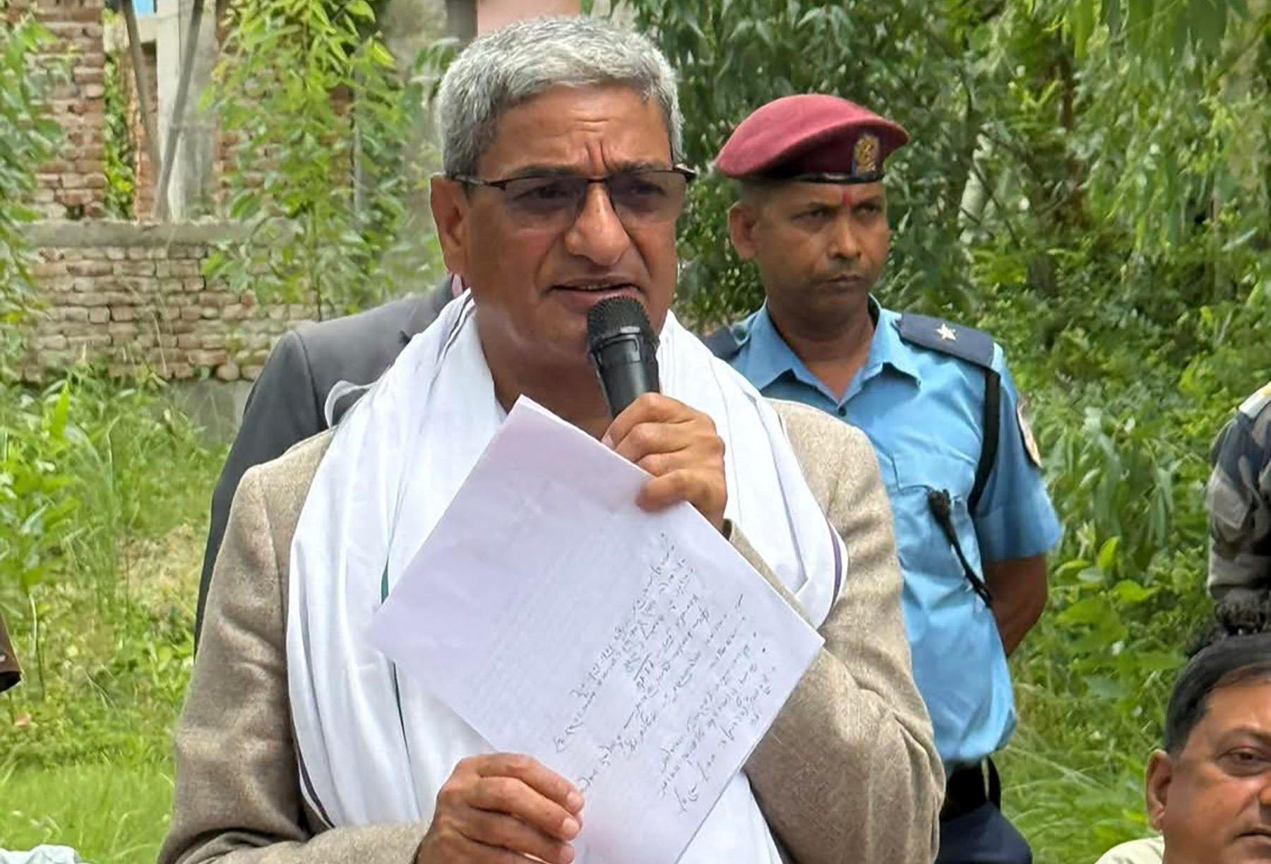 भिजिट भिसामा संलग्नता पुष्टि भए राजनीतिबाट सन्यास लिन्छु : गृहमन्त्री लेखक