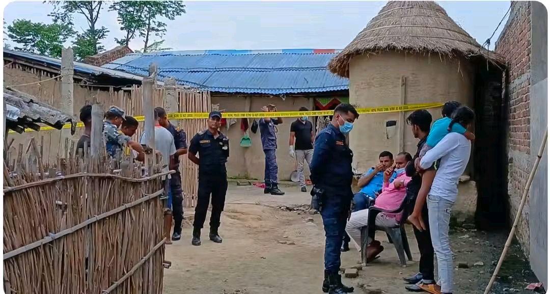 बारामा मासु काट्ने दाउ प्रहार गरी श्रीमतीको हत्या, श्रीमान् पक्राउ