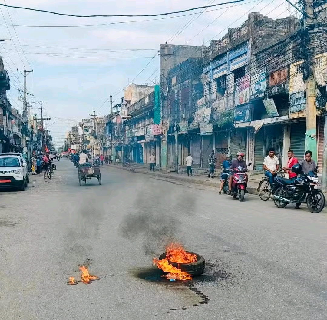 बिरगंज बन्दको आह्वान : सडक चौडा गर्ने निर्णयको विरोधमा व्यापारी आन्दोलित
