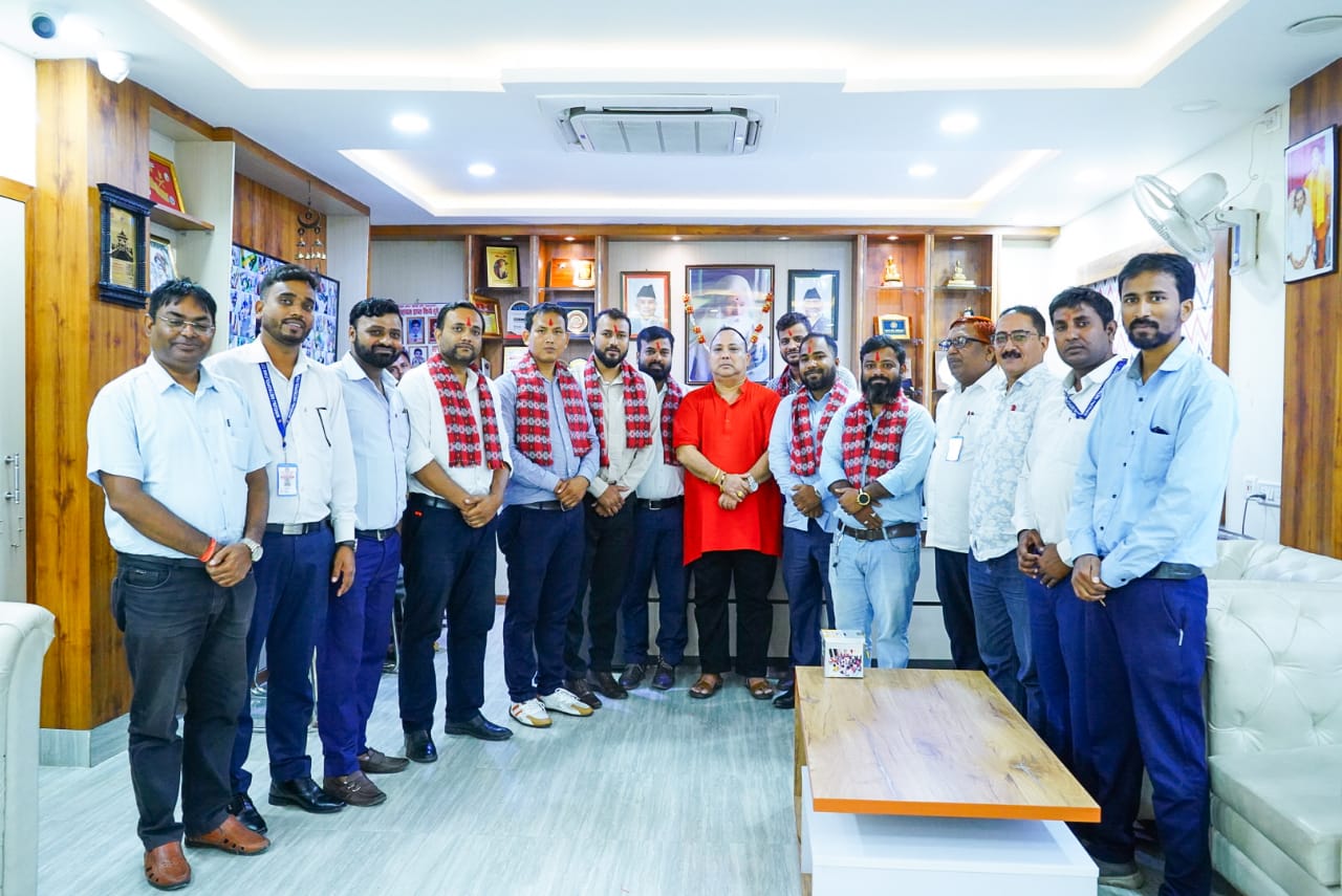 नेपाल इञ्जिनियर्स एसोसिएसन वीरगंज केन्द्रका नवनिर्वाचित पदाधिकारीलाई महानगरको सम्मान