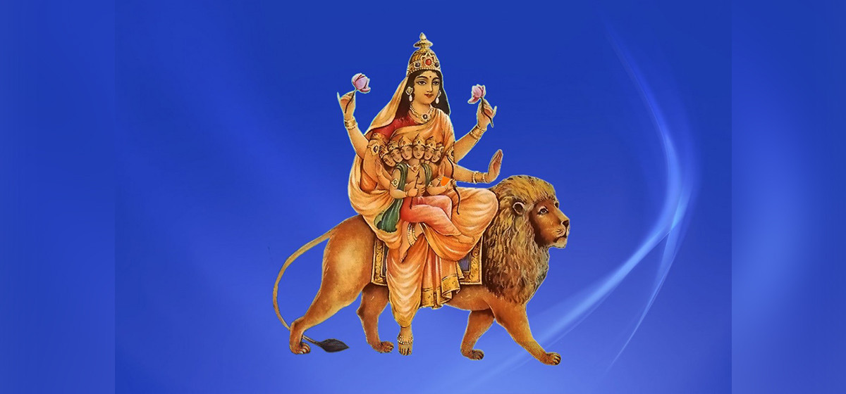 आज नवरात्रको पाँचौं दिन, स्कन्दमाताको पूजा गरिँदै