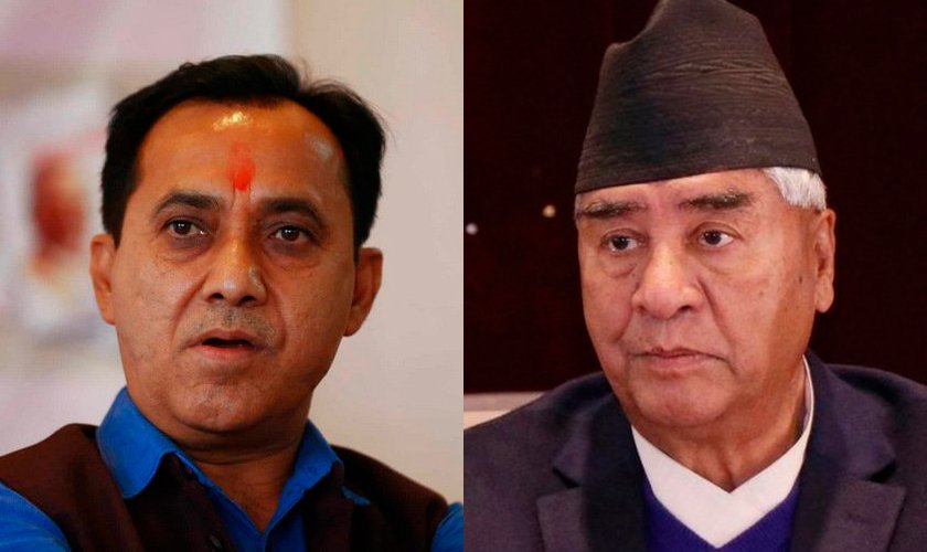 शर्माले देउवालाई भने– निर्वाचनअघि महाधिवेशन नगरिए महामन्त्रीबाट राजीनामा दिन्छु