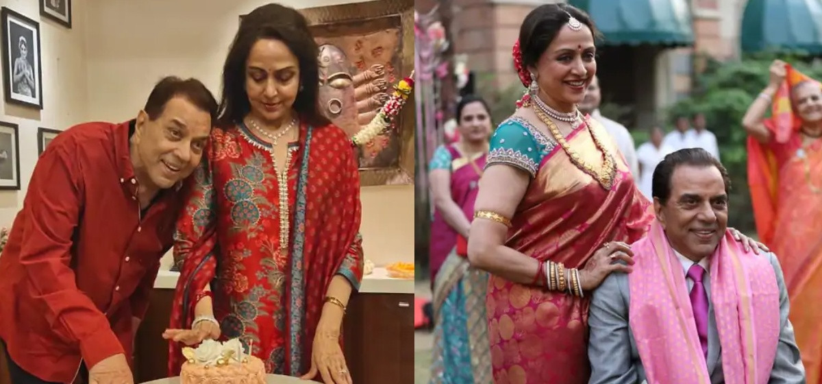 धर्मेन्द्रको मृत्युपछि हेमा मालिनीको भावुक पोस्ट : उनी मेरो लागि सबैथोक थिए