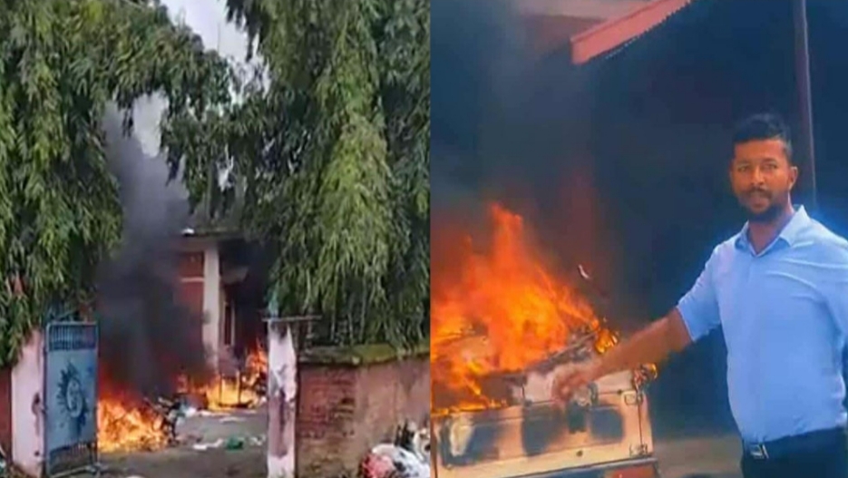 सरकारी सम्पत्ति आगजनी र तोडफोड आरोपमा अमनलाल मोदीका स्वकीय पक्राउ