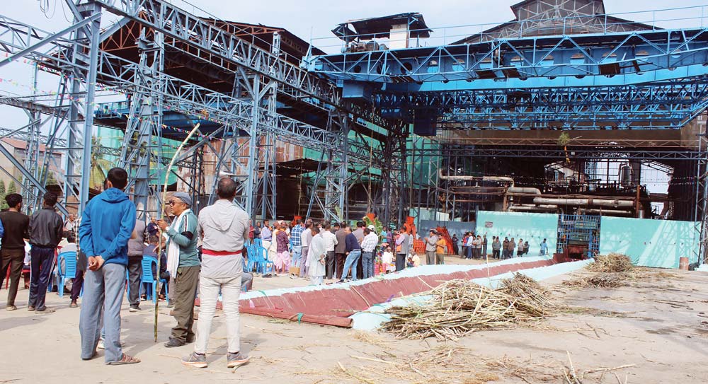 चिनी मिल सञ्चालनमा ढिलाइ