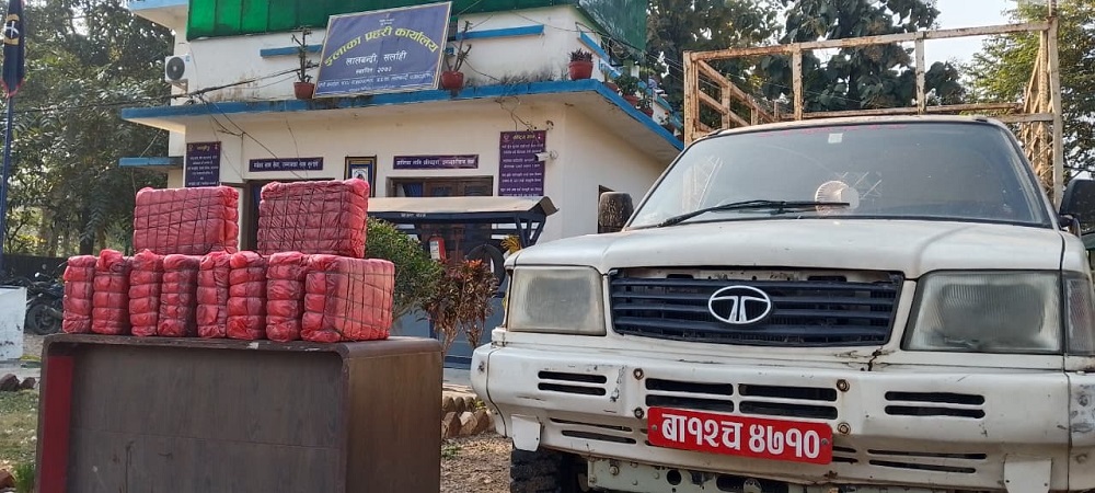 लालबन्दीबाट ५२ केजी गाँजासहित एक युवक पक्राउ