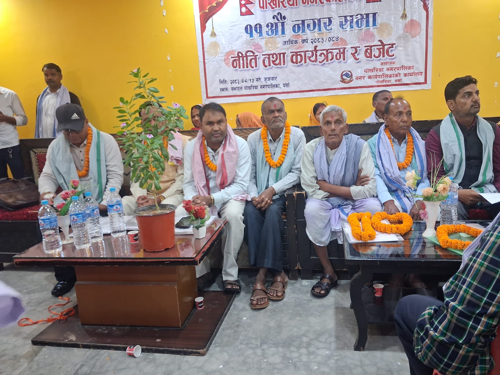 पोखरिया नगरपालिकाको ५८ करोड १८ लाखको बजेट पारित, आठ महिनाको तलब खुवाउने नगरप्रमुख चौहानको घोषणा