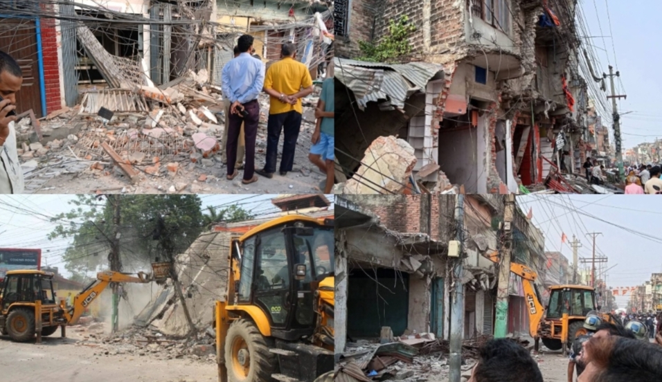 वीरगञ्ज सडक विस्तारको मार: ९ परिवार पूर्ण रूपमा भूमिहीन, पुनःस्थापनाको पर्खाइमा