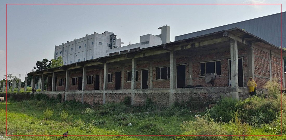 १ करोड १० लाख खर्च भइसकेको विद्यालय भवन ६ वर्षदेखि बेहाल