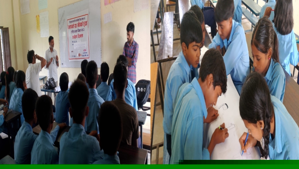राष्ट्रिय बाल दिवसमा पकाहाँमैनपुरमा चित्रकला प्रदर्शनी, ३५ विद्यार्थीको उत्साहजनक सहभागिता