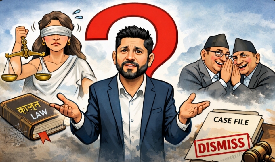 सम्पादकीय : कानुनमाथि प्रश्नचिन्ह : रवि लामिछानेमाथि मुद्दा नचलाउने निर्णयको अर्थ