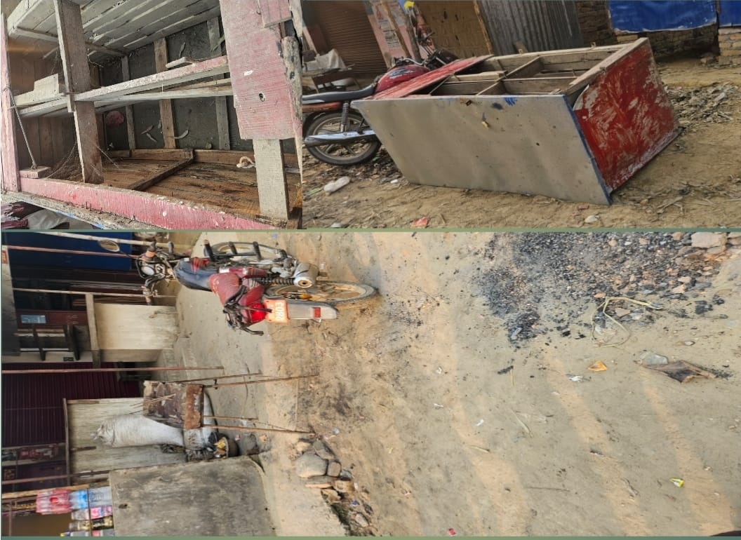 मौन अवधिमै मधुबनी चौकमा तोडफोड र चोरी : सुरक्षामा प्रहरीको गम्भीर लापरवाही ?