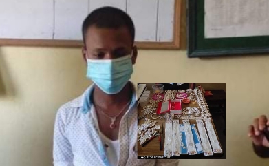 पर्सामा सुन र चाँदीको गहना सहित एक जना पक्राऊ।