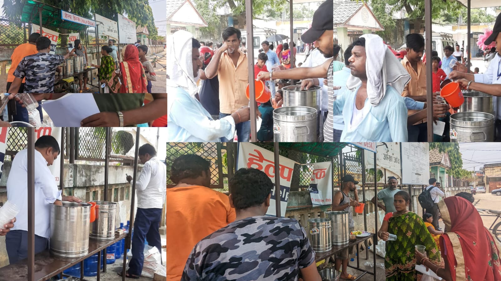 गर्मीबाट राहत दिन नारायणी अस्पतालमा निःशुल्क निम्बु–पानी वितरण ।