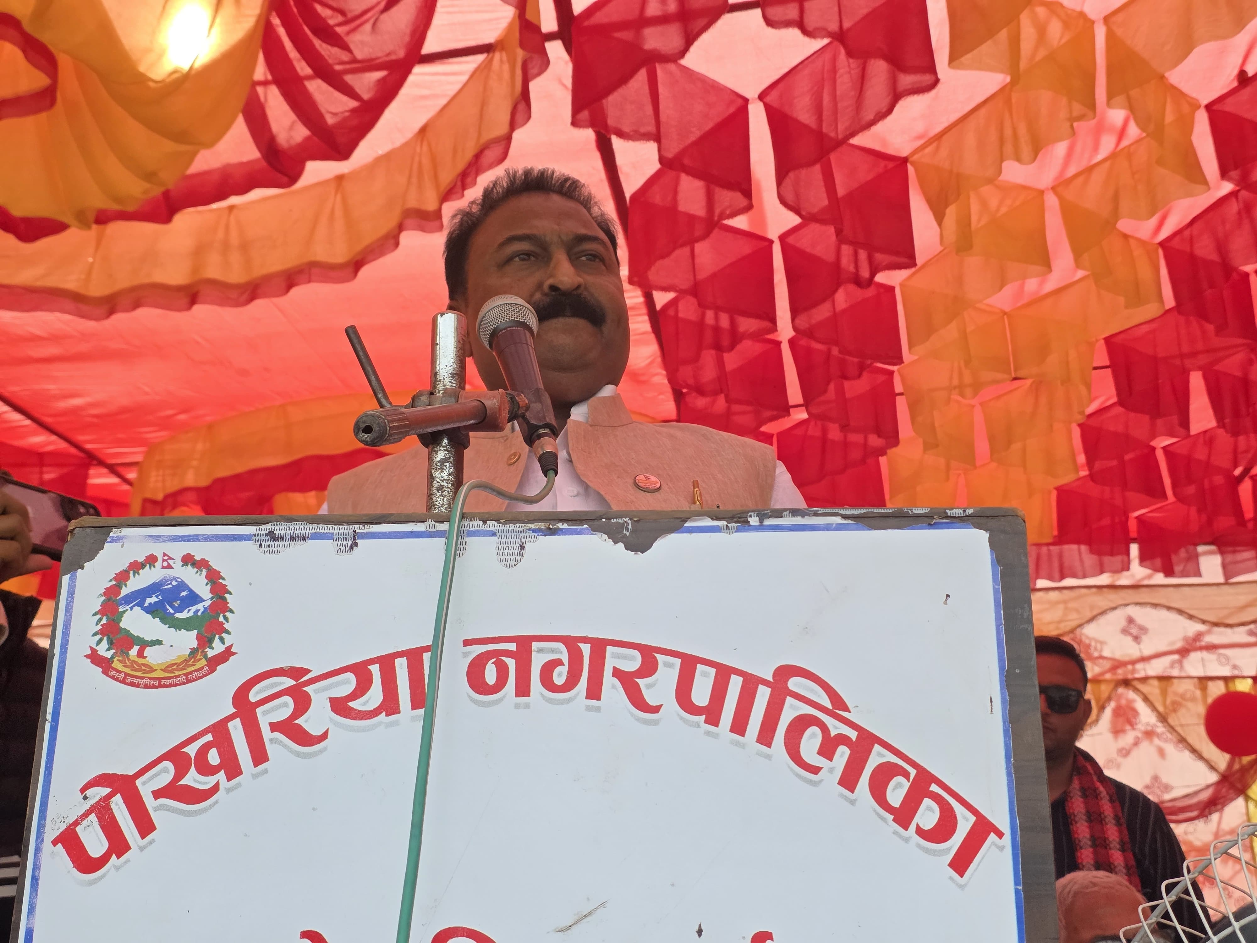 पोखरीयामा ५० करोड बराबरको बिकासको काममा सहयोग संचालन गरिने – मन्त्री गुप्ता
