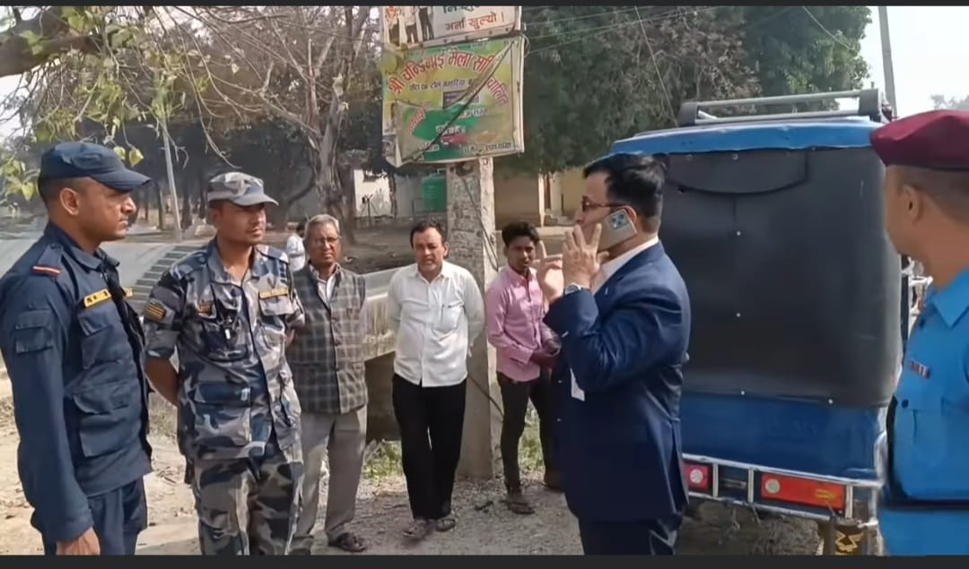 प्रमुख जिल्ला अधिकारी एक्सनमा मटिअर्वा नाकामा तस्करी गराएका दुई सुरक्षाकर्मी निलम्बित