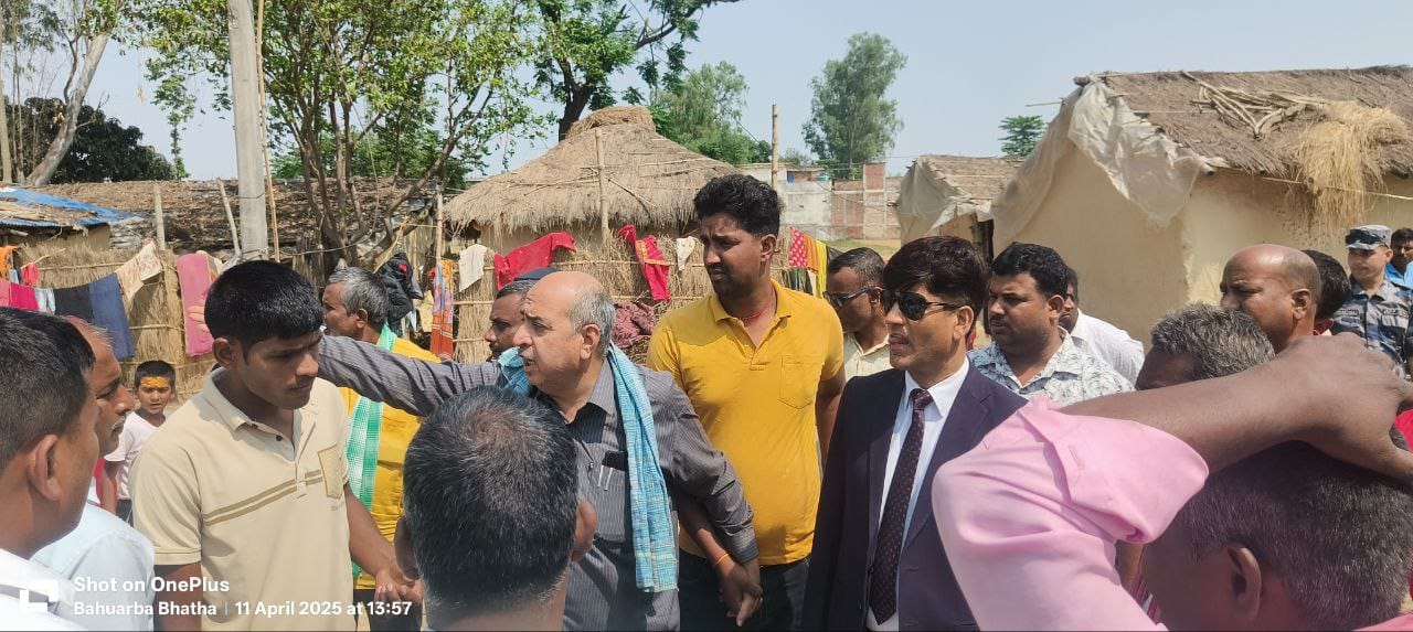प्रमुख जिल्ला अधिकारीको टोलीद्धारा बिन्दबासिनीमा अनुगमन , छिटै पालिका कार्यालयको भवन निर्माण गरिने 