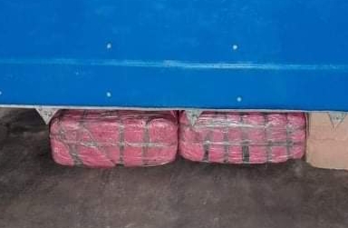 पर्सा प्रहरीद्वारा ३४ किलोग्राम लागु औषध गाँजा बरामद |