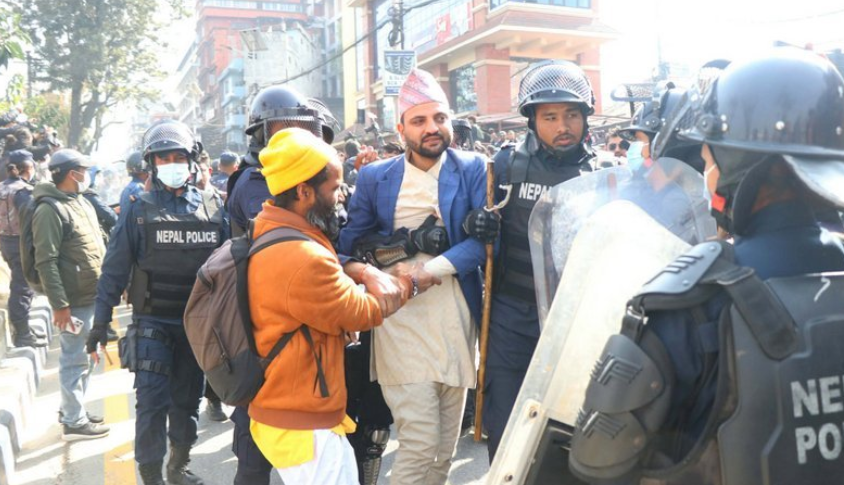 जेनजी अभियन्ता निकोलस भुसाल लगायत प्रहरीको नियन्त्रणमा