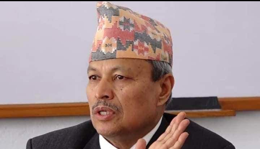 नेकपा एमालेका सांसद भीम रावलले दिए राजीनामा।