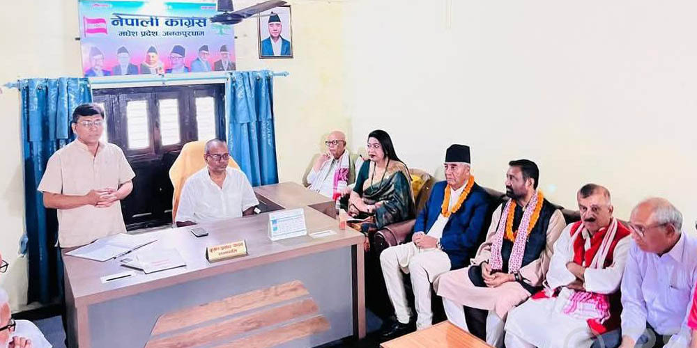 मधेशमा छिट्टै कांग्रेस नेतृत्वमा सरकार बन्छ : सभापति देउवा