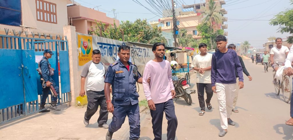 जनकपुरमा अवैध रूपमा सञ्चालित अस्पतालका व्यवस्थापक पक्राउ