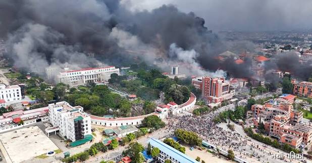 जेनजी आन्दोलनमा राष्ट्रपति कार्यालय तोडफोड गर्ने ३ जना पक्राउ, प्रिन्टर र राउटर बरामद