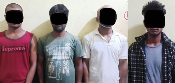 मोटरसाइकल चोरी अभियोगमा ४ मानिस तथा ८ मोटरसाइकल प्रहरीको नियन्त्रणमा
