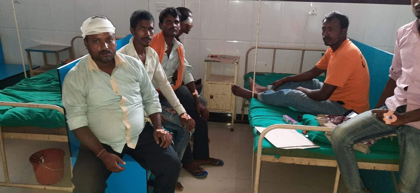 बिधार्थी भर्ना गर्ने निहुँमा रौतहटको माधबनारायणमा झडप दर्जनौ घाइते।