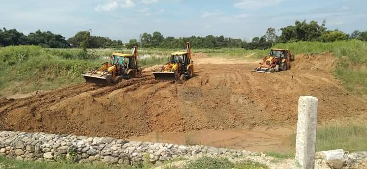 बिन्दबासिनीमा अतिक्रमण गर्ने लागिएको ढङ्गही नदी नाप नक्सा गरी छुट्याइने :- गापा अध्यक्ष कानु।