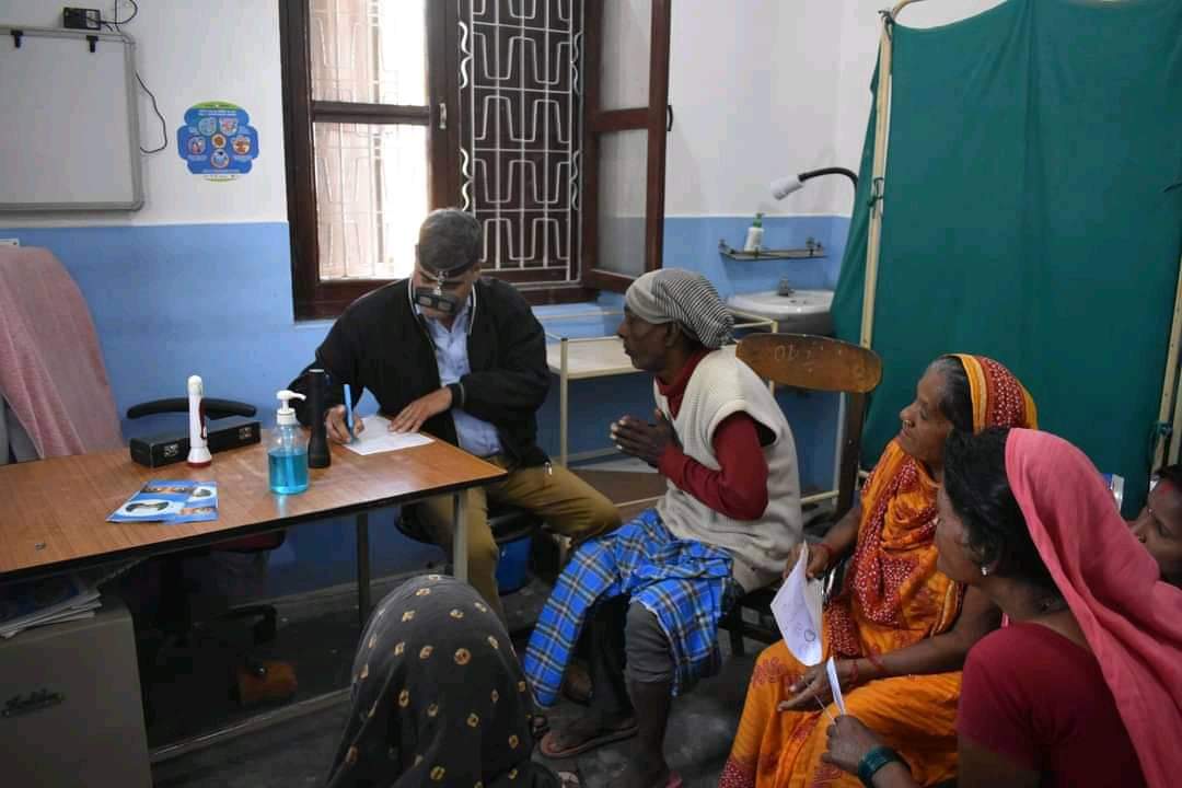 धोबिनिको भिखमपुरमा निशुल्क आँखा शिविर सम्पन्न।