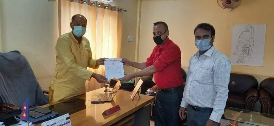 नेपाल खेलकुद महासंघ जिल्ला कमिटी पर्साद्वारा जिल्ला प्रशासन कार्यालय पर्सा र वीरगञ्ज महानागरपालिको ध्यानाकर्षण।