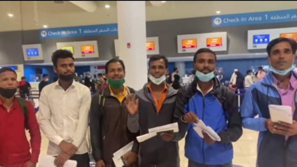 बहुदरमाई नगरपालीकाका नगर प्रमुख  साहद्वारा दुबईमा फसेका सात जनाको उदार।