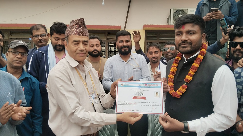 सिराहा–१ मा रास्वपा का बब्लु गुप्ता फराकिलो मतले विजयी