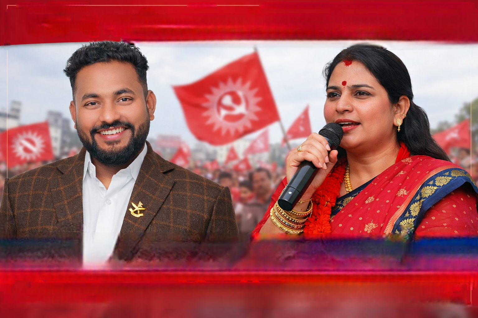 पर्सा–२ मा रीमा यादवको पक्षमा राष्ट्रिय युवा संघका केन्द्रीय सदस्य मेराज सक्रिय