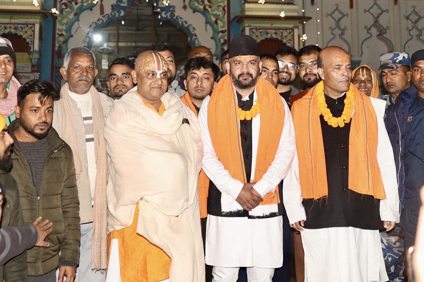 बालेनले गरे जानकी मन्दिरको दर्शन