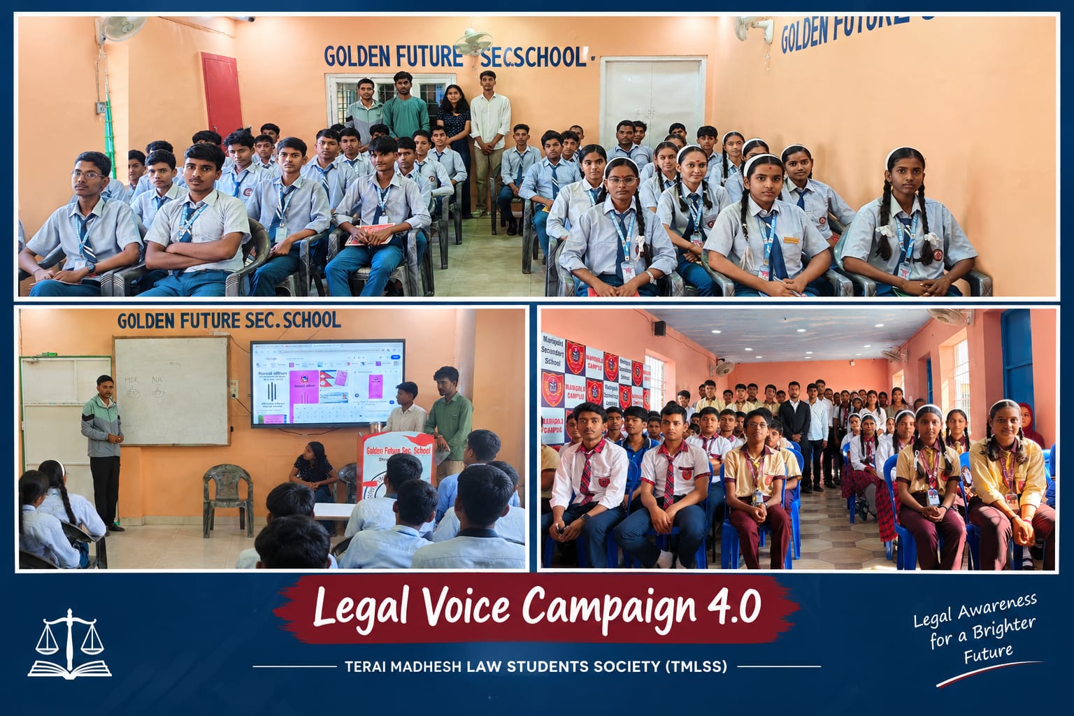 सचेत विद्यार्थी, जिम्मेवार समाजको लक्ष्यसहित पर्सामा ‘लिगल भ्वाइस क्याम्पेन ४.०’ सुरु