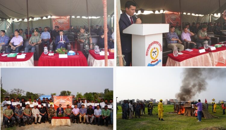 पर्सामा विपद् स्वयंसेवक तालिम सम्पन्न, २९ जना प्रशिक्षित