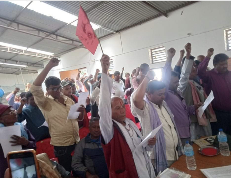 पचरौतामा एमालेको नगर कमिटी घोषणा तथा सपथ ग्रहण कार्यक्रम सम्पन्न