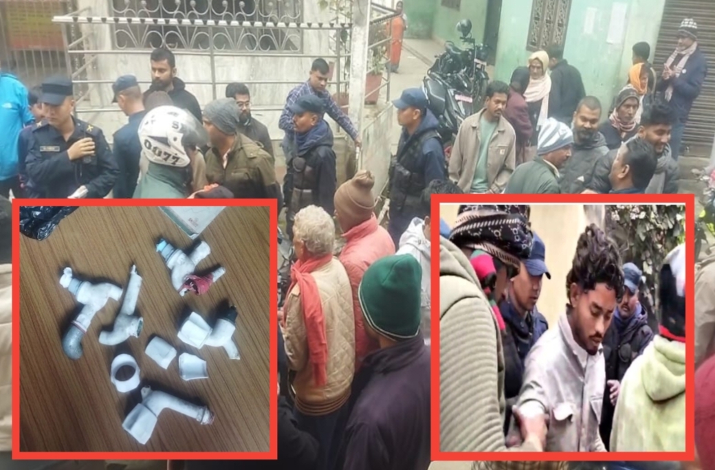 वीरगञ्ज–१२ मुर्लीमा सयौँ धारा तोडफोड, सिसिटिभीको आधारमा दुई युवक पक्राउ
