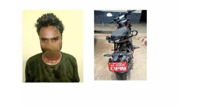 पर्सामा मोटरसाइकल चोरी गर्ने युवक पक्राउ, चोरीको प्रयास ४० मिटरमै असफल
