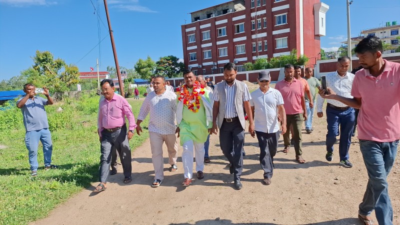 खेलकुद पूर्वाधारको विकासमा सरकार प्रतिबद्ध : मन्त्री प्रमोद जयसवाल