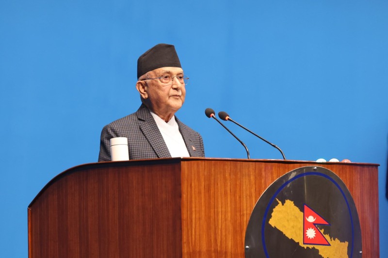प्रधानमन्त्री ओलीले आज प्रतिनिधि सभामा सम्बोधन गर्ने