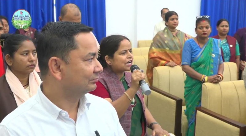 प्रदेश सभा बैठक अवरुद्ध, बजेट पुनर्लेखनको माग