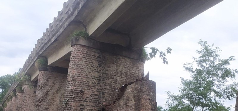 पर्साको तिलाबे नदीमा बेलिब्रिज जडान भएन